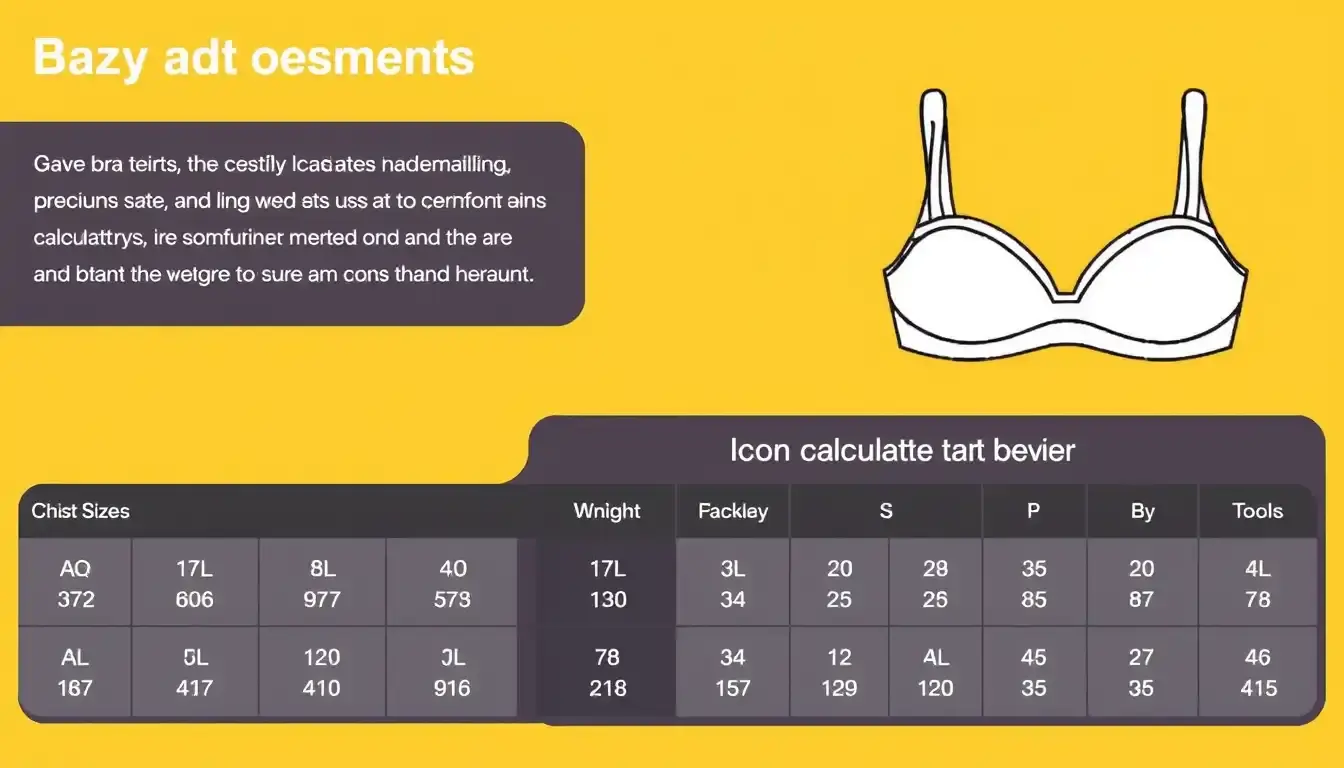 bra sizing guide calculator